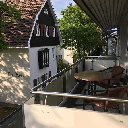 Binzer Ferienwohnung mit Balkon in Strandnähe *