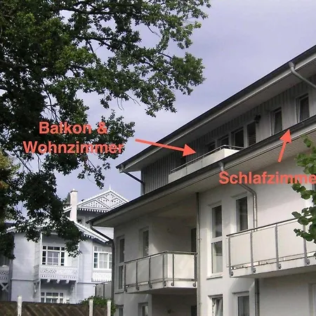 Binzer Ferienwohnung Mit Balkon In Binz